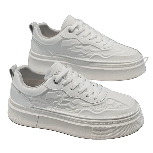 Kvinders Sporty Sneakers med Hævet Sål 0