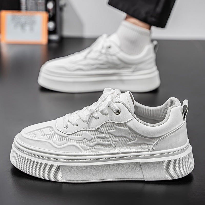 Kvinders Sporty Sneakers med Hævet Sål 4
