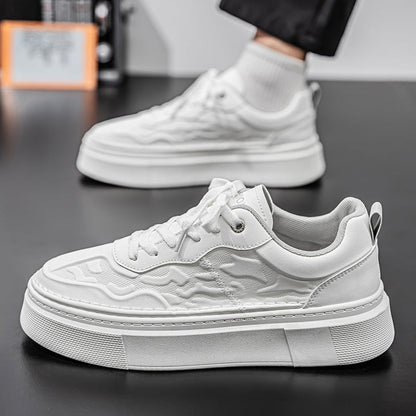 Kvinders Sporty Sneakers med Hævet Sål 4