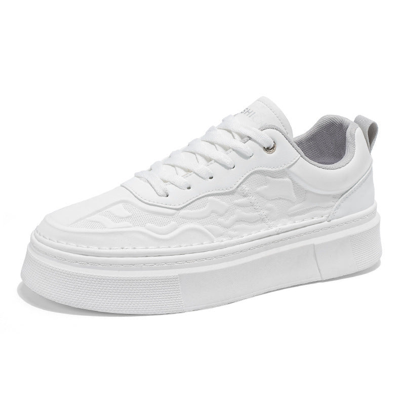 Kvinders Sporty Sneakers med Hævet Sål 5