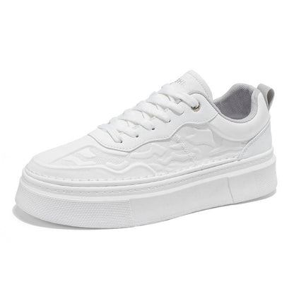 Kvinders Sporty Sneakers med Hævet Sål 5