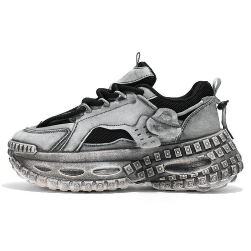 Kvinders Sporty Sneakers med Innovativ Såldesign 5