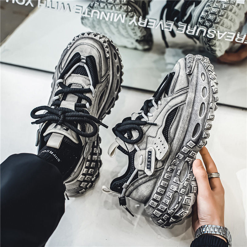 Kvinders Sporty Sneakers med Innovativ Såldesign 6