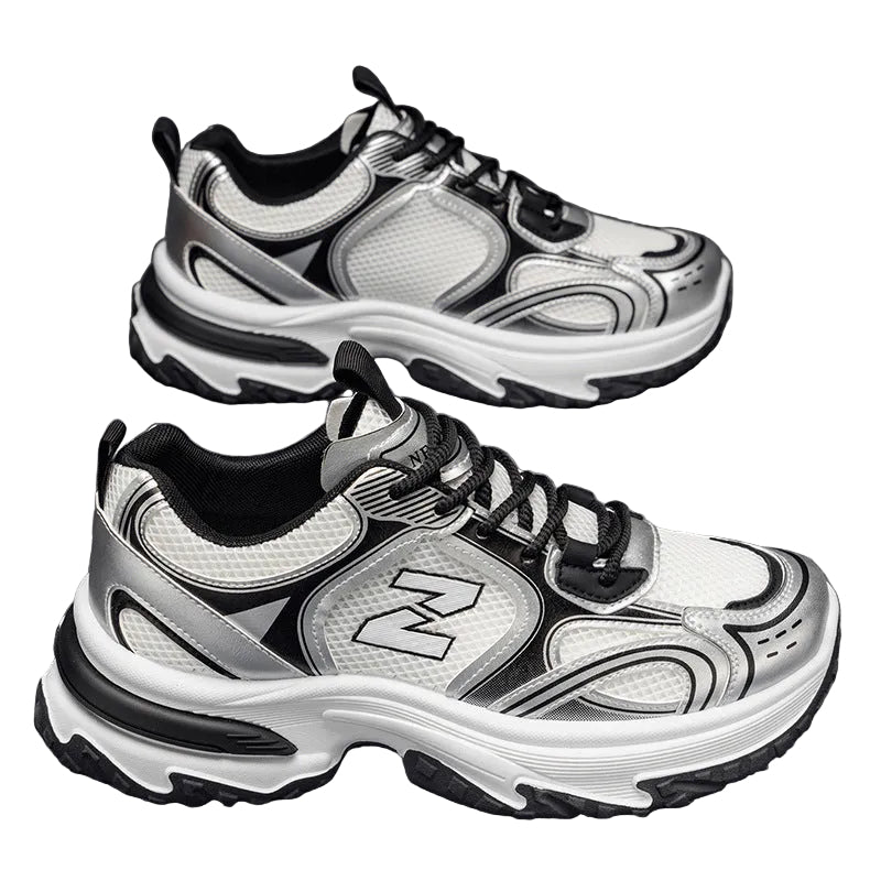 Kvinders Sporty Sneakers med Moderne Design 0