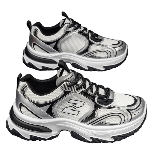 Kvinders Sporty Sneakers med Moderne Design 0