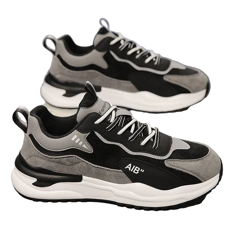 Kvinders Sporty Sneakers med Polstret Dæmpning 0