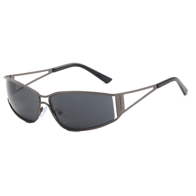 Kvinders Sporty Solbriller Futuristisk Design 0