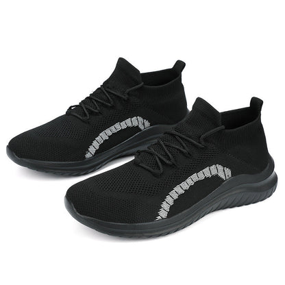 Kvinders Strikkede Sneakers Komfortable 7