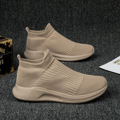 Kvinders Strikkede Sneakers Med Skridsikker Sål 10