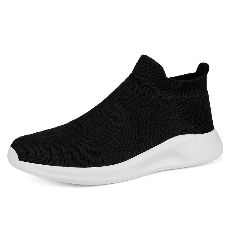Kvinders Strikkede Sneakers Med Skridsikker Sål 5