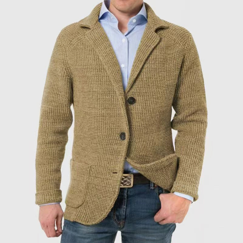 Kvinders Strikket Cardigan Blazer Stil 3