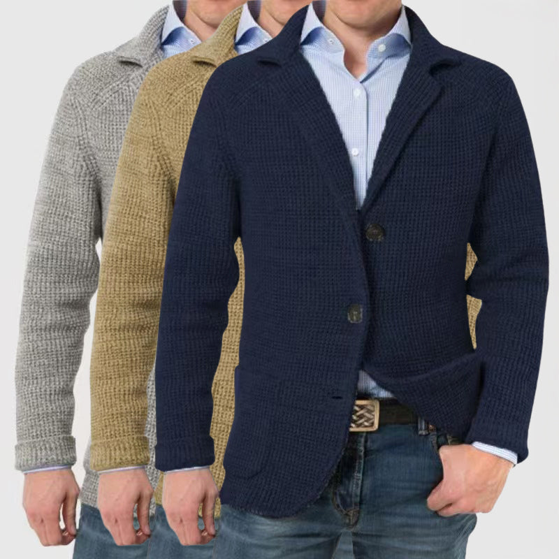 Kvinders Strikket Cardigan Blazer Stil 5