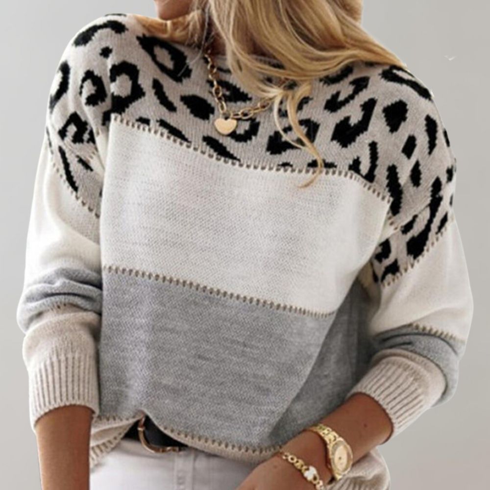 Kvinders Strikket Sweater Klassisk Stil 2