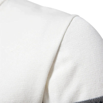 Kvinders Strikket Sweater Retro Mønster Halv Lynlås 2