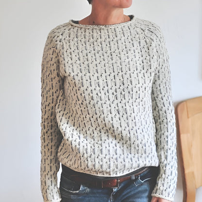 Kvinders Strikket Sweater Stilfuld 2