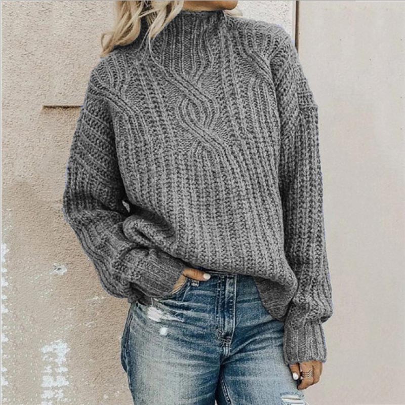 Kvinders Striktrøje Casual 3