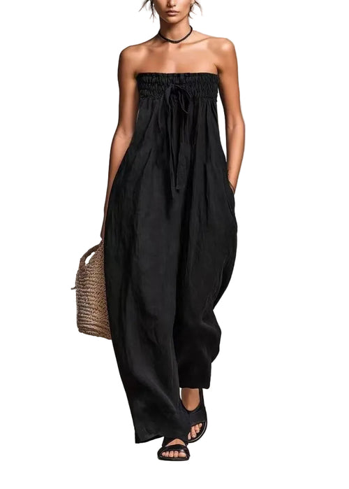 Kvinders Stropløs Jumpsuit Ærmeløs Casual 0