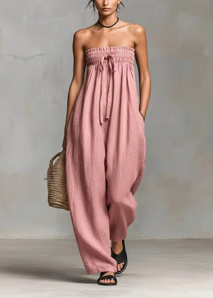 Kvinders Stropløs Jumpsuit Ærmeløs Casual 1