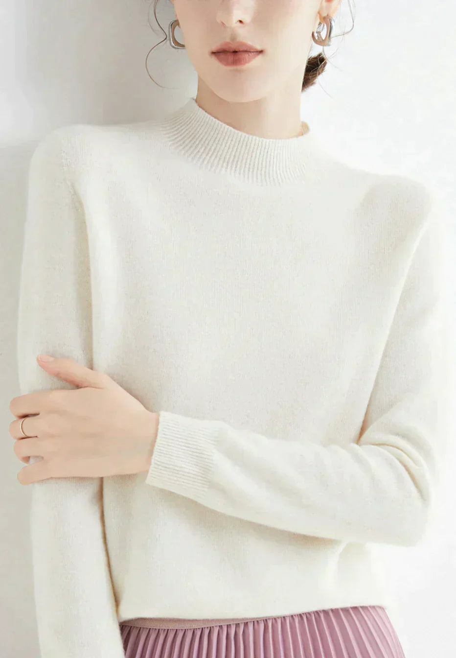 Kvinders Sweater i Tidløs Stil 2