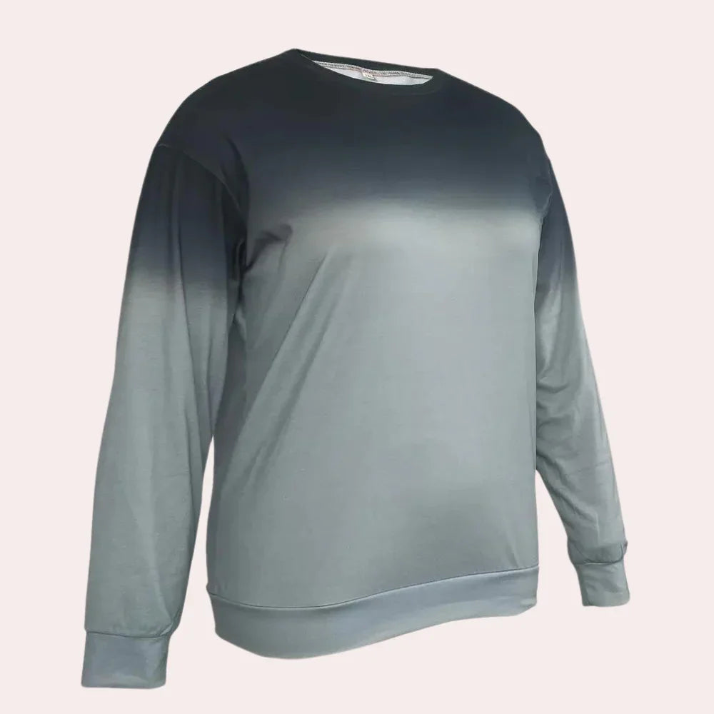 Kvinders Sweatshirt Gradient Design Moderne 3