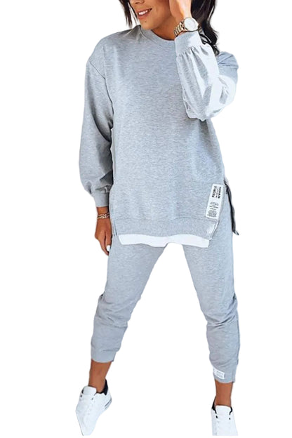 Kvinders Sweatshirt og Bukser Sæt Komfortabelt 0