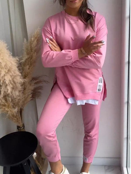 Kvinders Sweatshirt og Bukser Sæt Komfortabelt 1