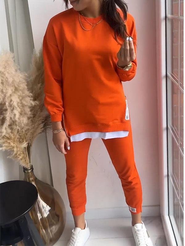 Kvinders Sweatshirt og Bukser Sæt Komfortabelt 2