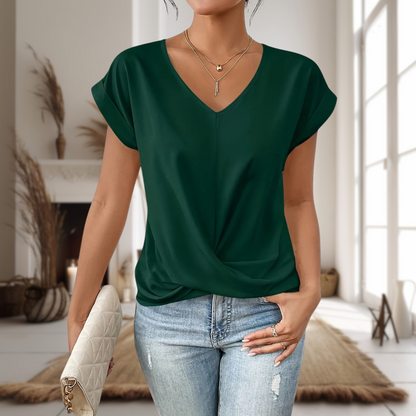 Kvinders T-shirt med Sweetheart Udsnit 6