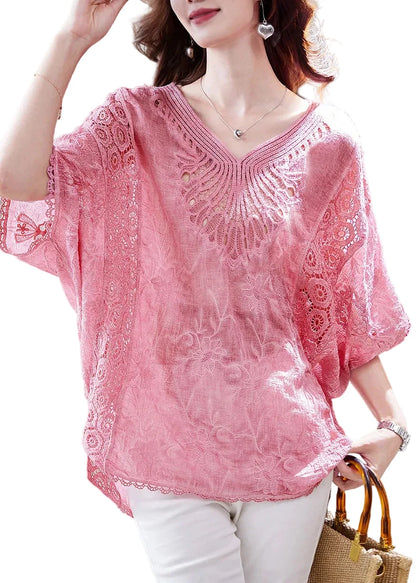 Kvinders Tanktop Oversized Patchwork Design 0