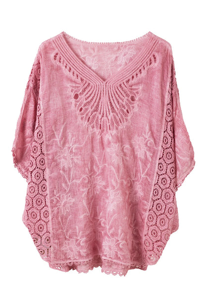Kvinders Tanktop Oversized Patchwork Design 4