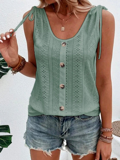 Kvinders Tanktop Uden Ærmer 3