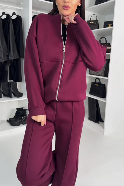 Kvinders Todelt Jakkesæt Sporty Chic 2