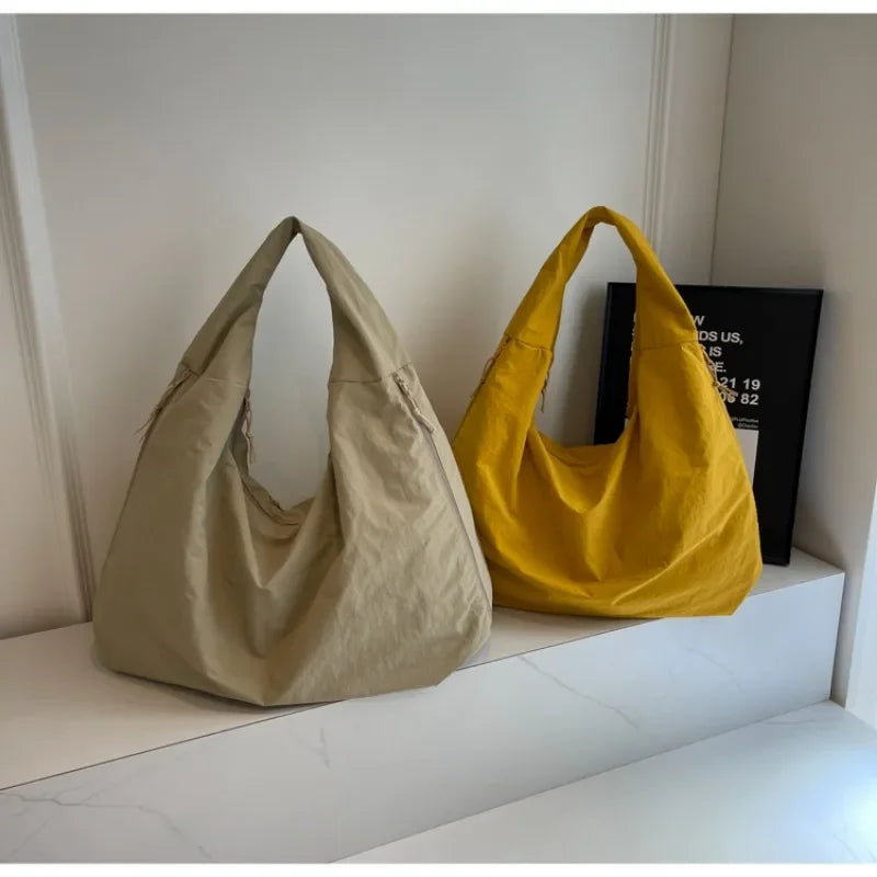 Kvinders Tote Bag Minimalistisk Design Holdbar Letvægtsstof 7