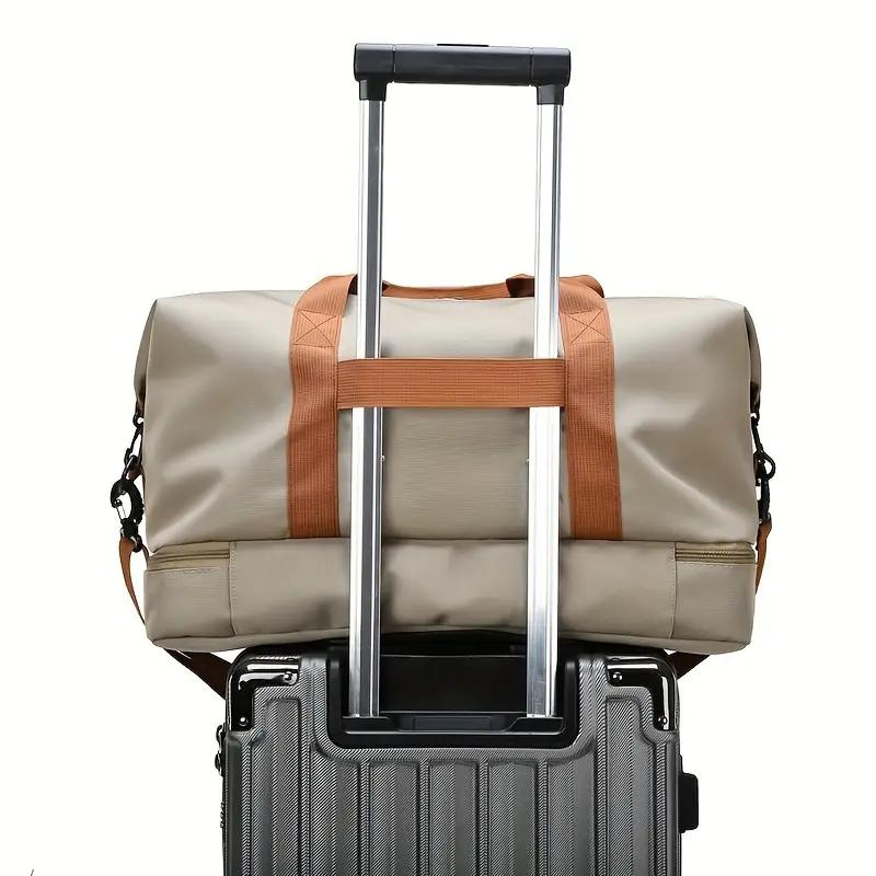 Kvinders Tote Bag Praktisk Design Oxford Stof Med Justerbar Skulderrem 4