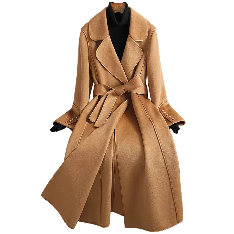 Kvinders Trench Coat Klassisk Stil 0