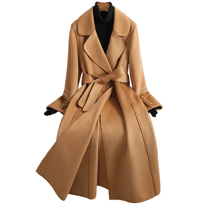 Kvinders Trench Coat Klassisk Stil 0