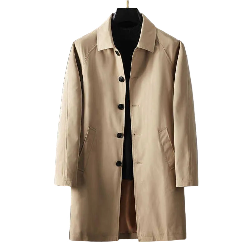 Kvinders Trench Coat Klassisk Stil 0