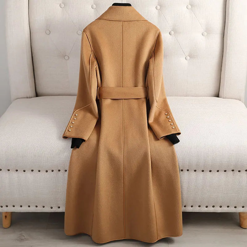 Kvinders Trench Coat Klassisk Stil 1