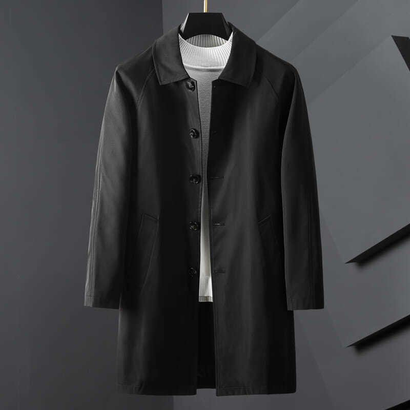 Kvinders Trench Coat Klassisk Stil 2