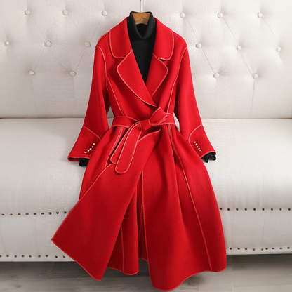 Kvinders Trench Coat Klassisk Stil 6