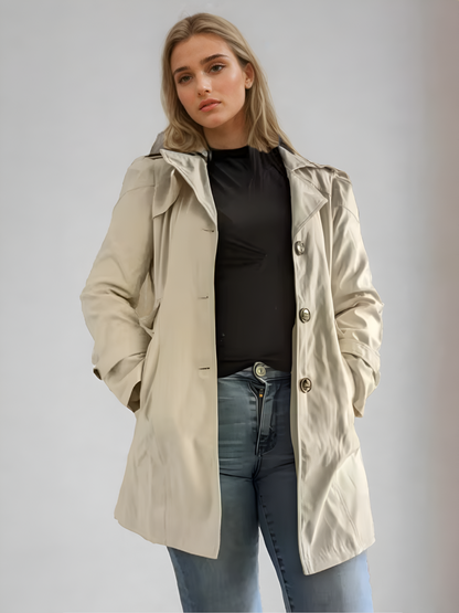 Kvinders Trench Coat Moderne Design 2