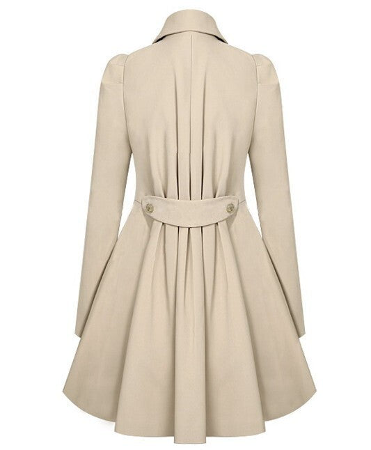 Kvinders Trenchcoat Klassisk Stil 1