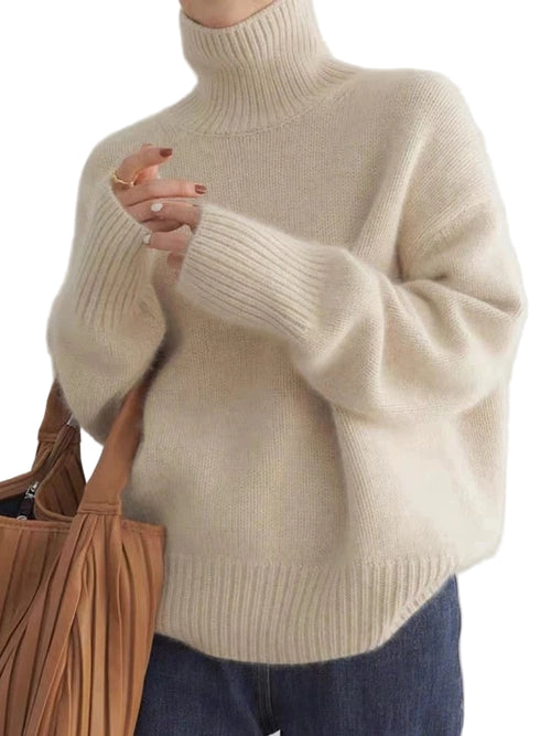 Kvinders Turtleneck Kashmirgenser 0