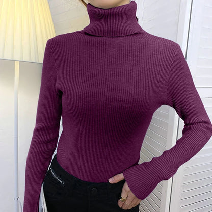 Kvinders Turtleneck Sweater Strikket Cashmere 15