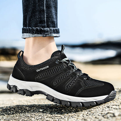 Kvinders Udendørs Sneakers Åndbar Mesh Design 3