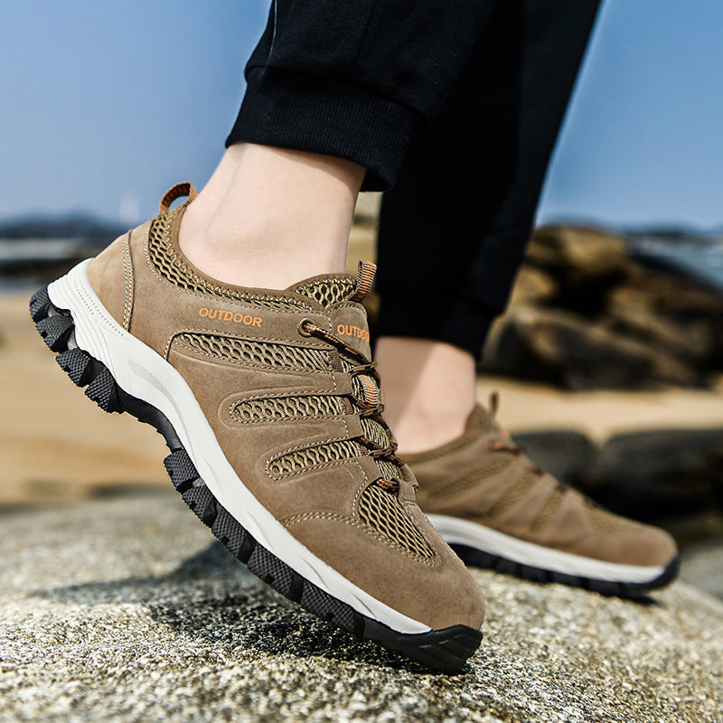 Kvinders Udendørs Sneakers Åndbar Mesh Design 4