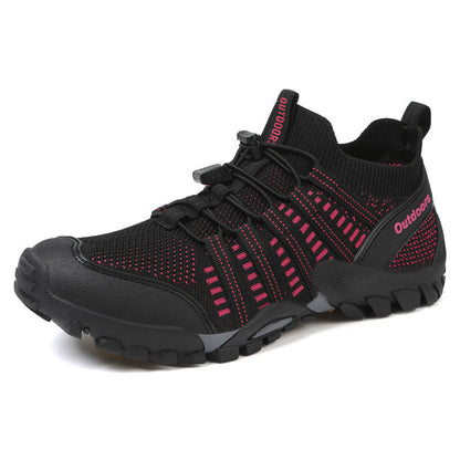 Kvinders Udendørs Sportssneakers med Elastisk Snøresystem 7
