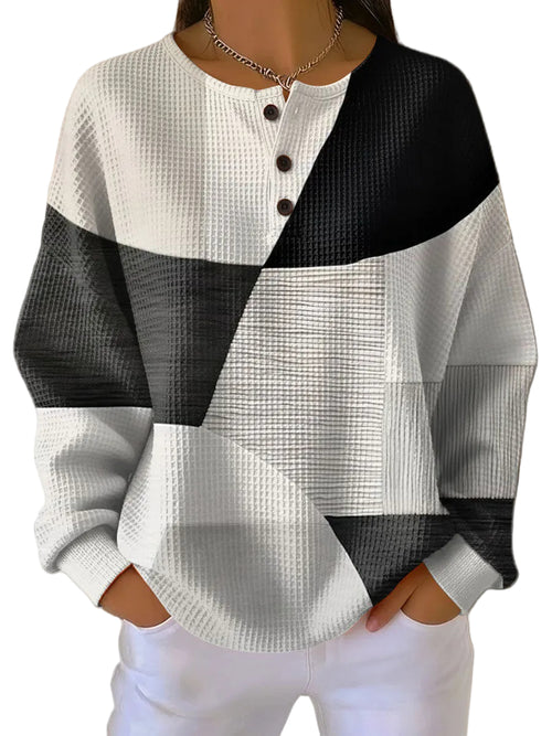 Kvinders Varm Sweater i Casual Stil 0