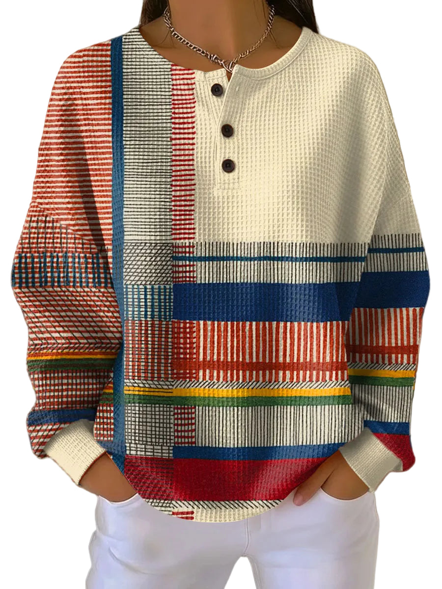 Kvinders Varm Sweater med Casual Pasform 0