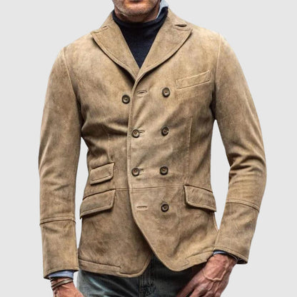 Kvinders Vintage Blazer Med Raffineret Krave 2